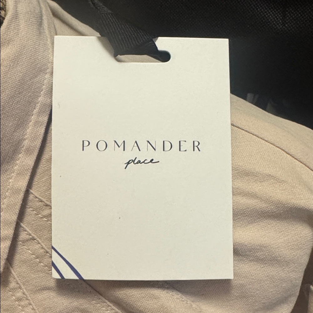 NWT Pomander Place half button-up shirt dress. Functional front pockets. Size XL - Picture 12 of 16